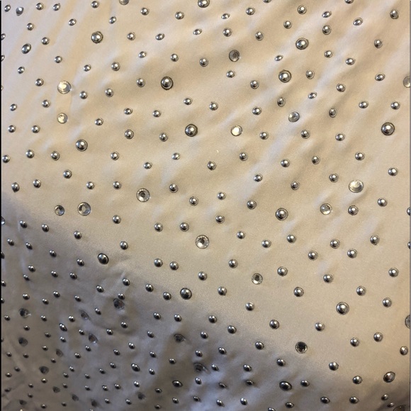 💲🔻 Moon & Meadow silk blouse w/rhinestones - Picture 2 of 5